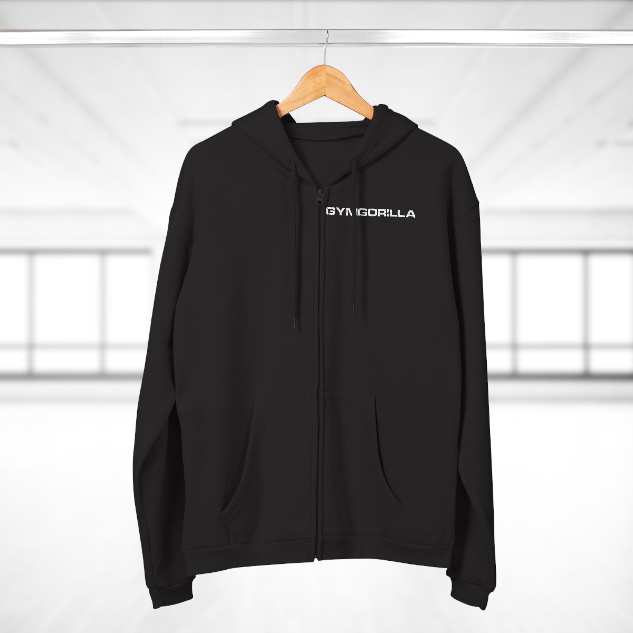 Zip Sweatshirt unisex -gymgorilla-