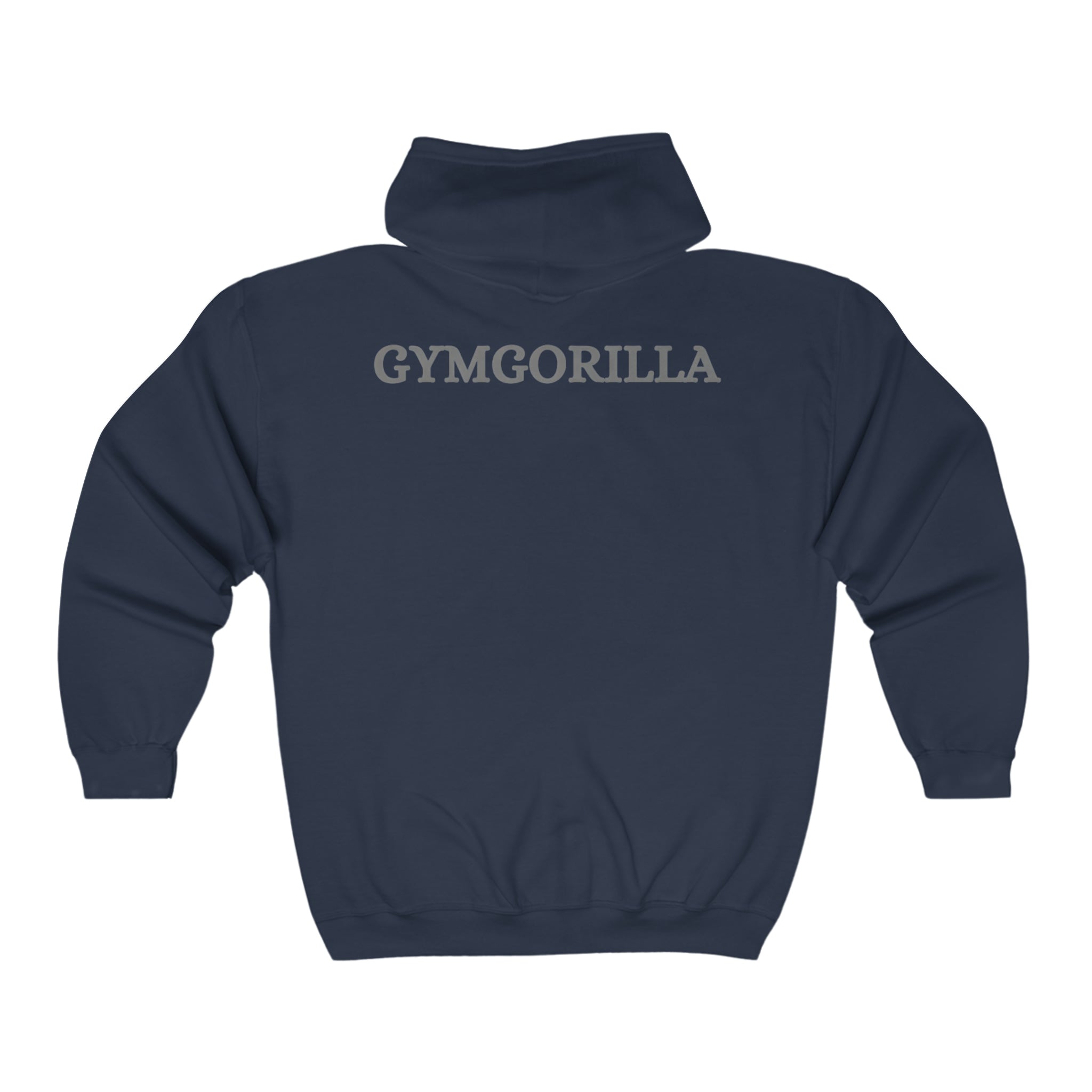 felpa con zip e cappuccio | Gymgorilla