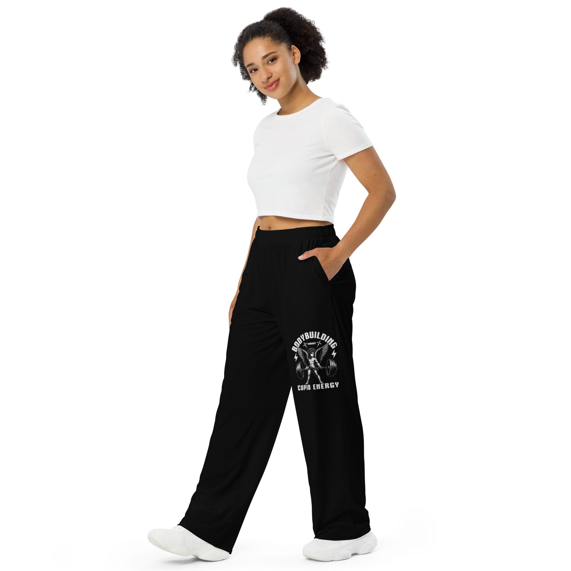 Pantaloni wide leg sportivi | Gymgorilla