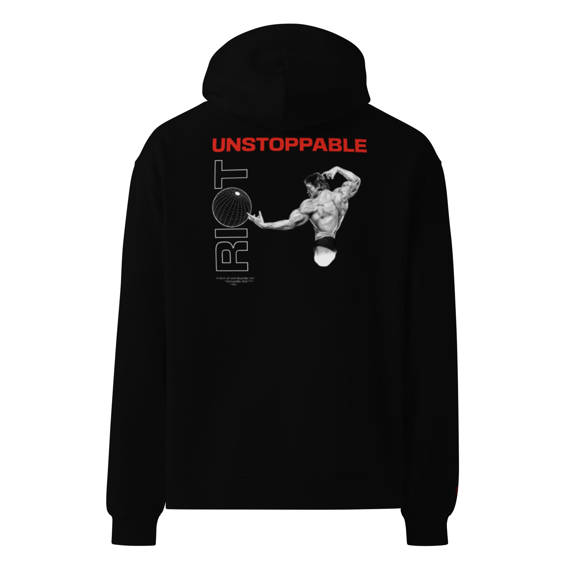 Felpa bodybuilding  oversize unisex | Gymgorilla